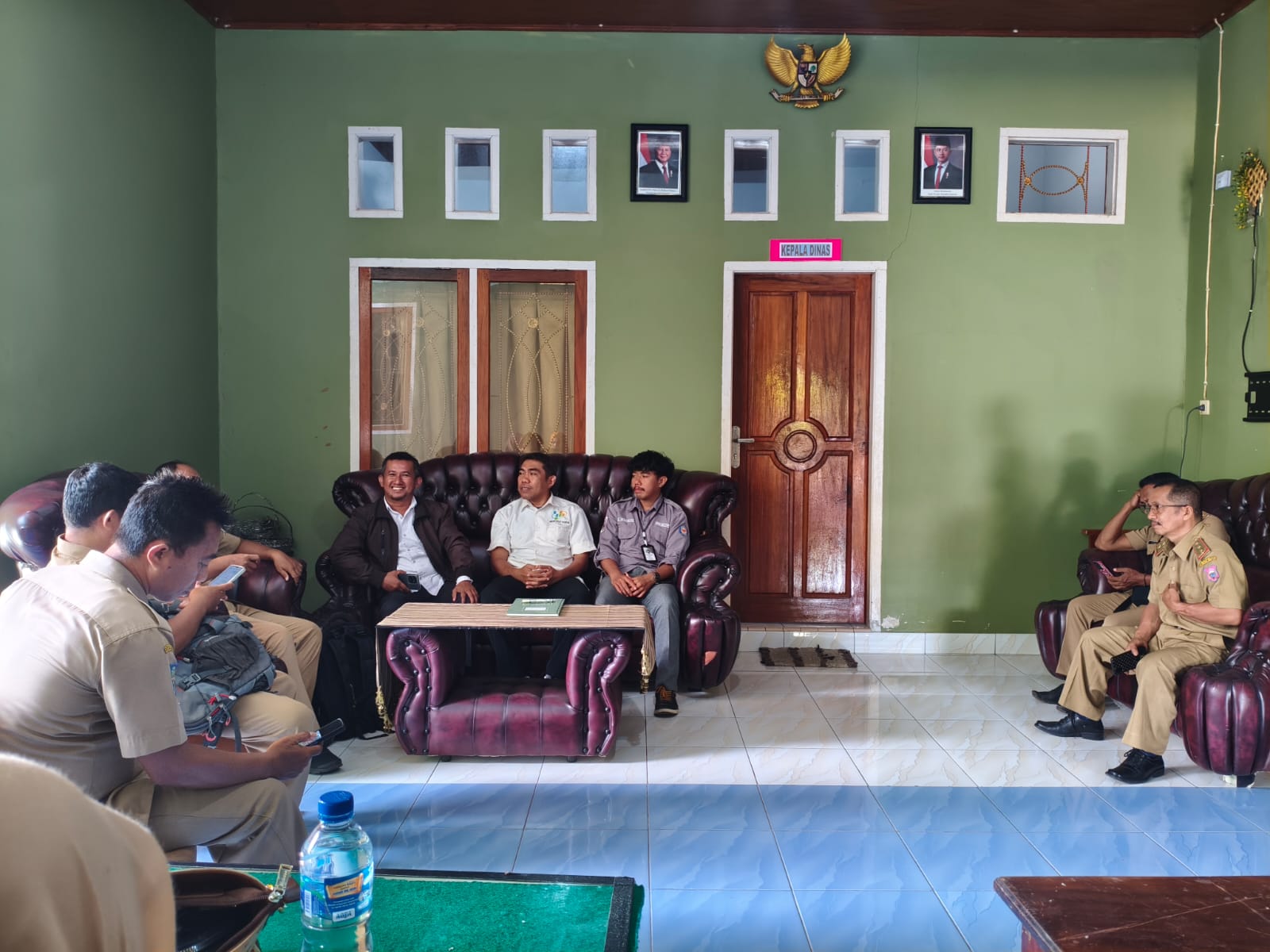 Koordinasi data pertanian bersama Dinas Pertanian Kabupaten Buton Utara